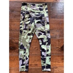 Zyia Active Camo High Waisted Leggings with Pockets Womens Size 4 Camouflage